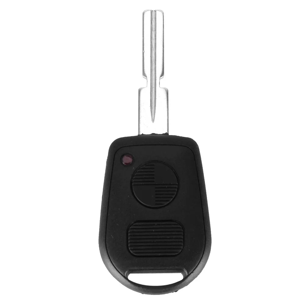 KEYYOU 3 Button Uncut Blade Car Key Replacement Remote Key Case Shell for BMW E31 E32 E34 E36 E38 E39 E46 Z3 Fob Uncut key case Blackbox Automotive Diagnostics