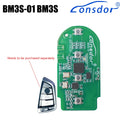 Lonsdor BM3S-01 BM3S Universal Smart Key for BMW G-Chassis BDC2/BCF/BDC3 2PCS Blackbox Automotive Diagnostics