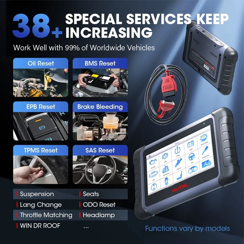 Autel MaxiCOM MK808S Bidirectional Diagnostic Scanner