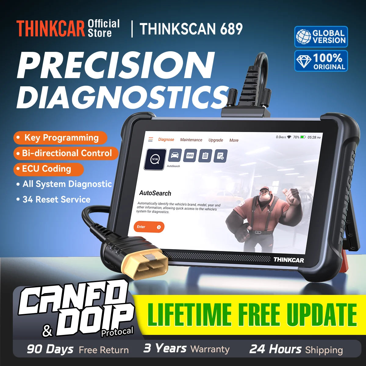Thinkcar Bidirectional Diagnostic Scanner