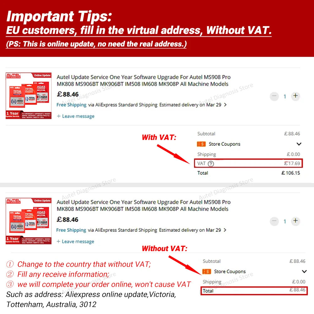 Autel IM508 Software Update Service