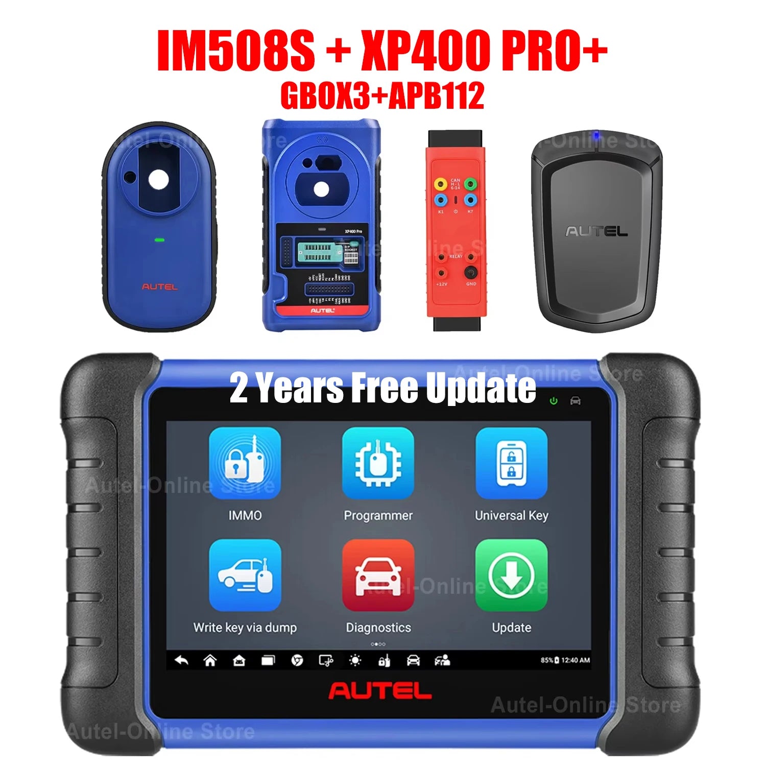 Autel MaxiIM IM508S Key Programmer and Immobilizer Tool