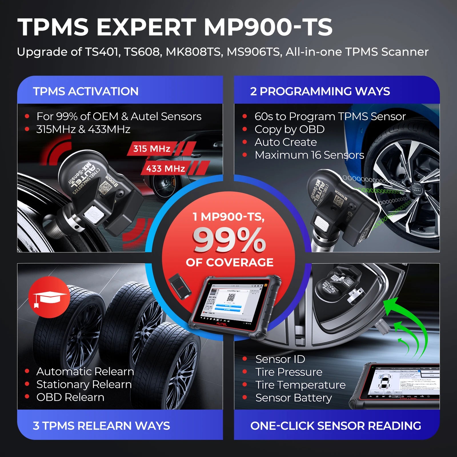Autel TPMS Relearn Tool