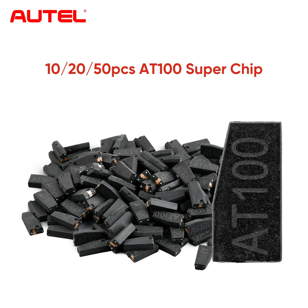 Autel AT100 Universal Super Chip ID46/ID47/4D Transponder Chip Generate Cloning Work with XP400PRO XP200 KM100 IM508S IM608S II Blackbox Automotive Diagnostics