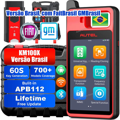Autel KM100 Automotive Key Programmer — Brazil Version