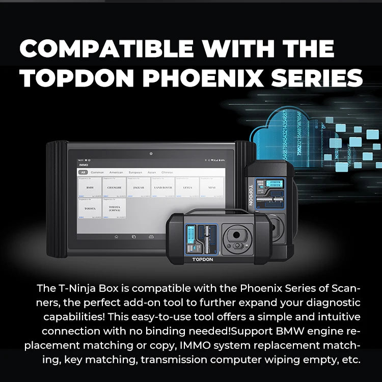 Topdon Key Programmer and Immobilizer Tool