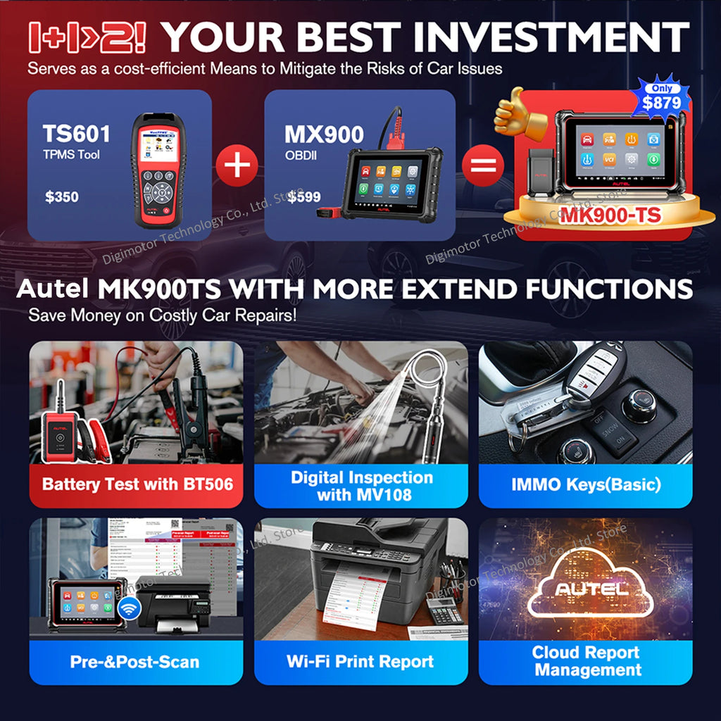 Autel MK900-TS TPMS Service Tool — image 6