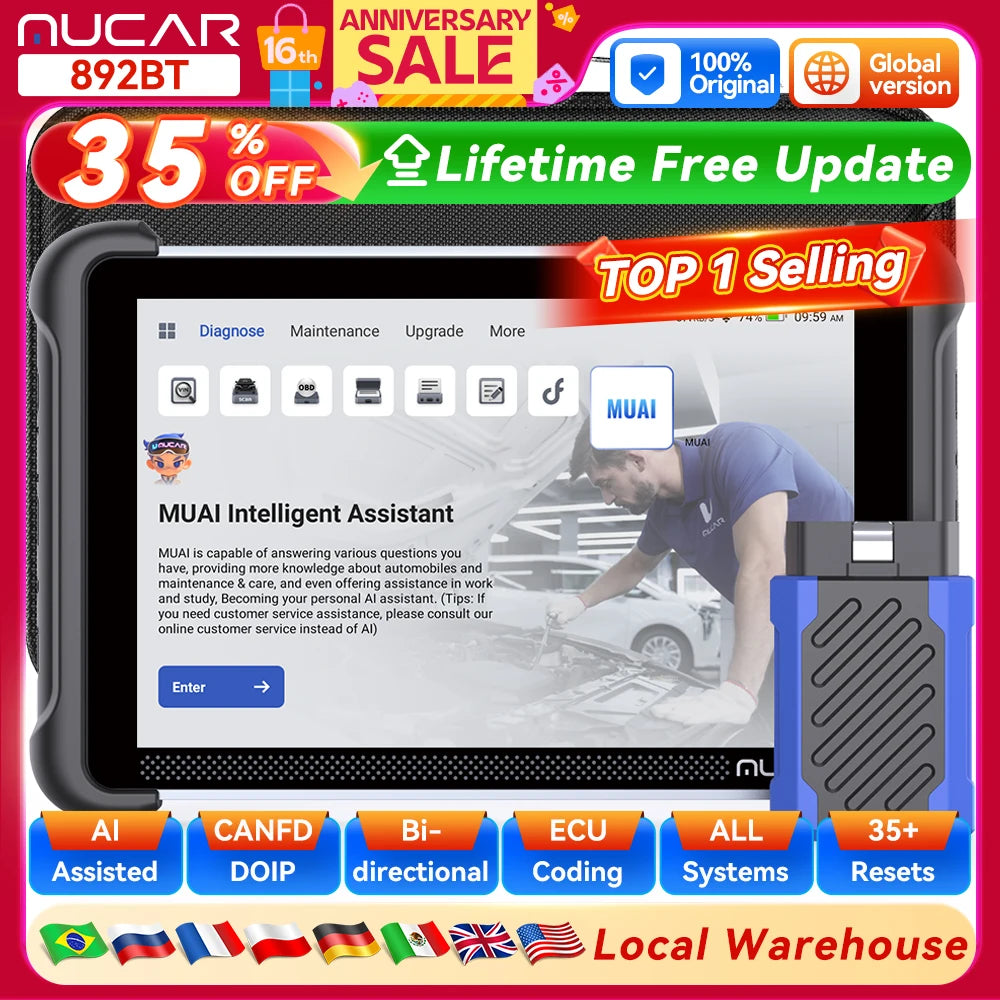 Blackbox Automotive Diagnostics Bidirectional Diagnostic Scanner