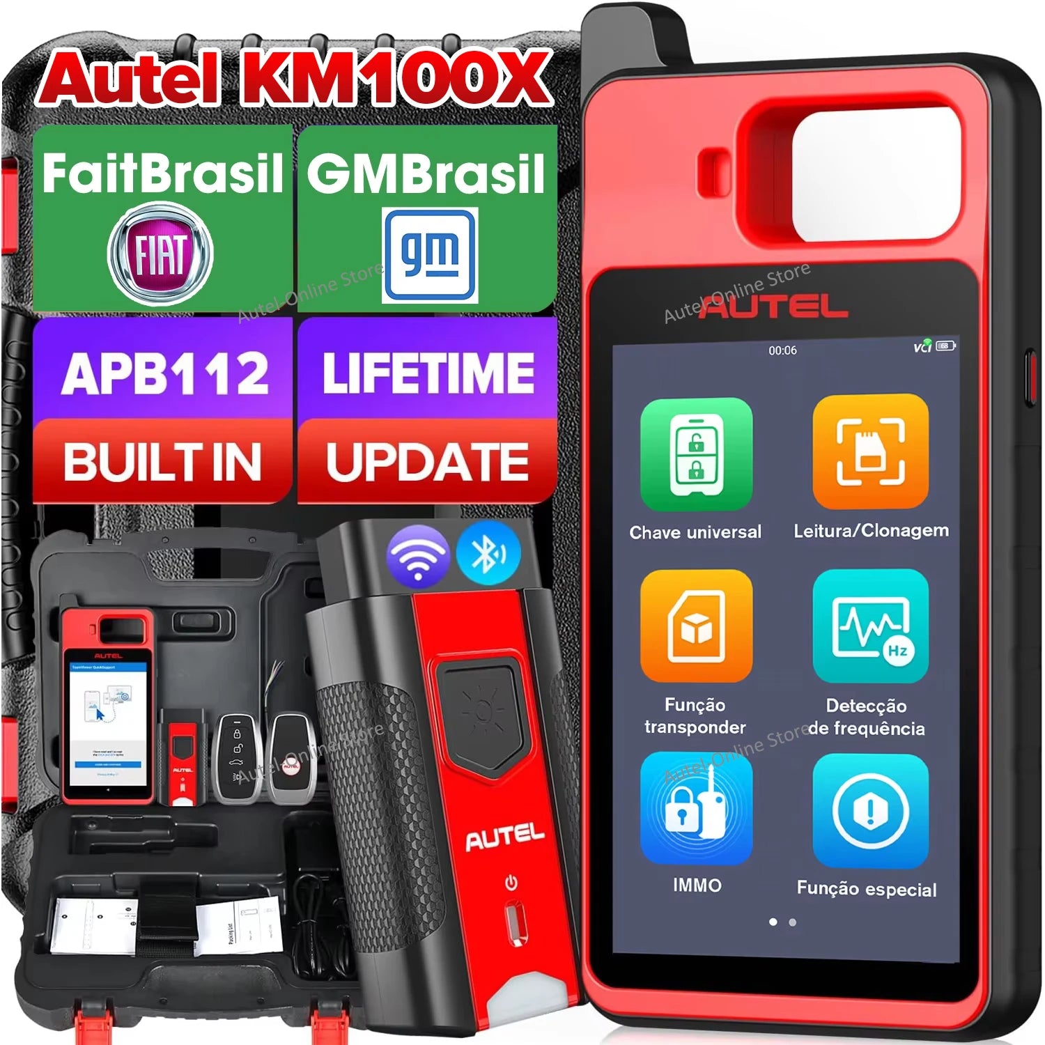 Autel MaxiIM KM100 Key Programmer and Immobilizer Tool