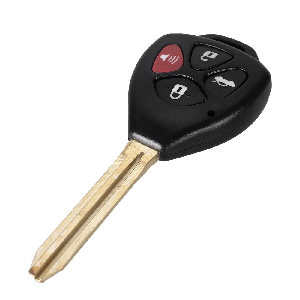 KEYYOU Uncut Replacement Plastic Remote Blank Keys For Toyota Camry 2007 2008 2009 2010 Avalon Corolla Matrix RAV4 Venza Yaris Blackbox Automotive Diagnostics