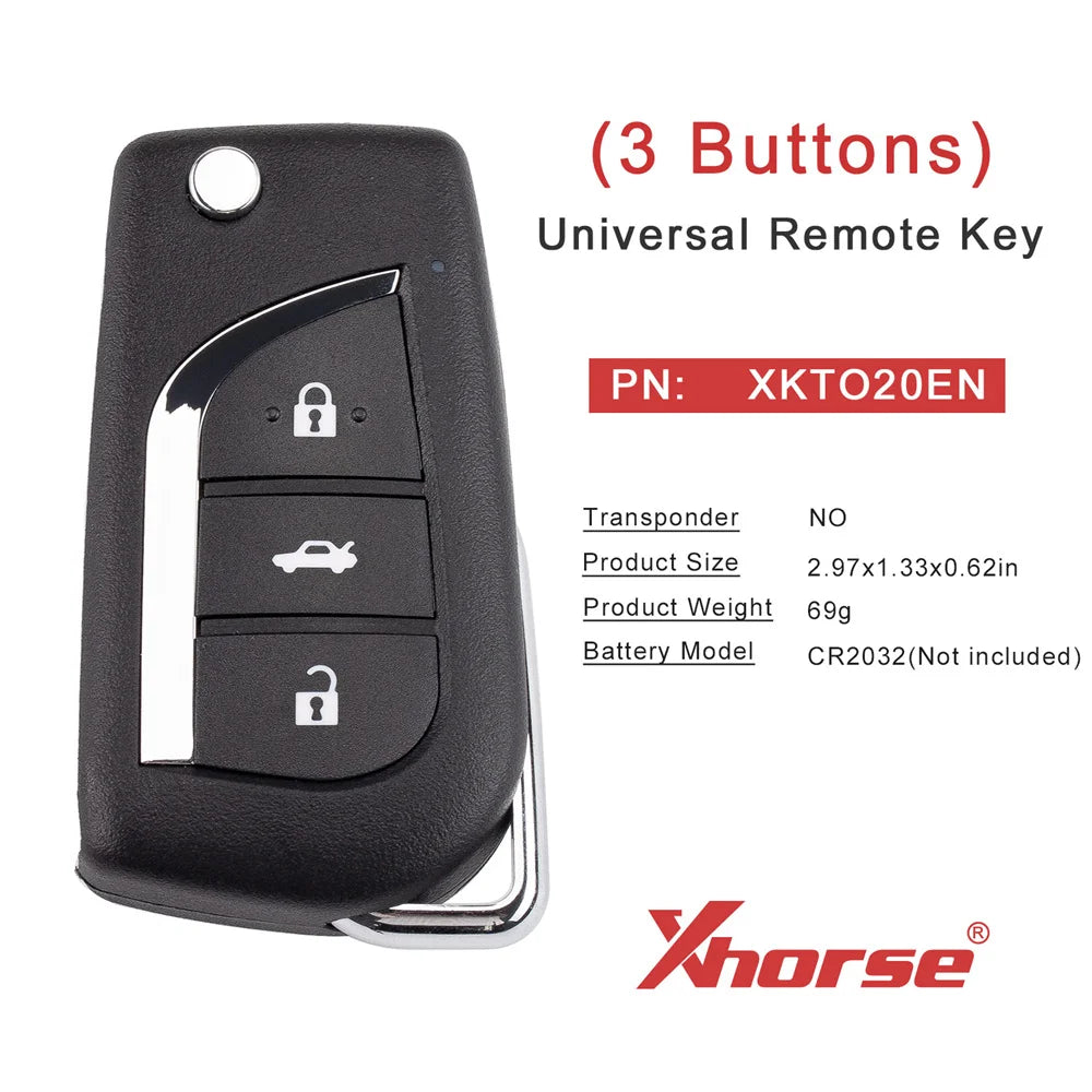 Xhorse XKTO20EN 2nd Remote Key — Toyota — image 6