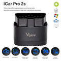Vgate iCar Pro 2S Bluetooth OBD-II Adapter Free Firmware Update for iOS/Android/Windows Blackbox Automotive Diagnostics