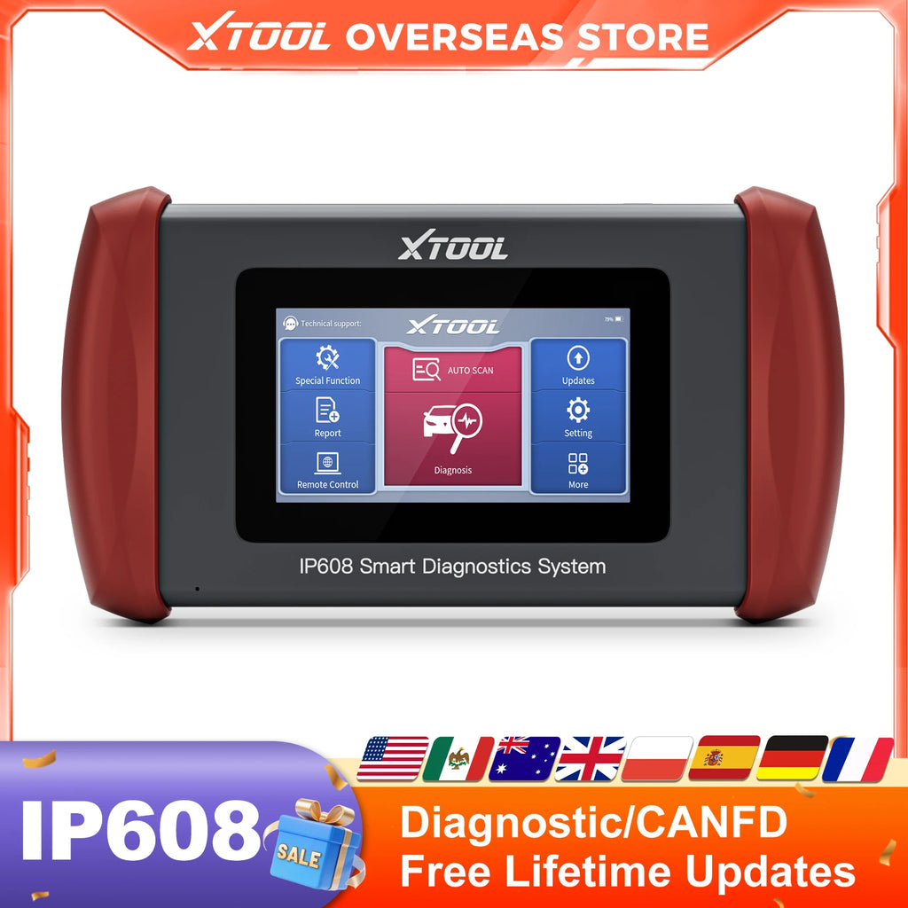 Xtool IP608 Automotive Diagnostic Scanner
