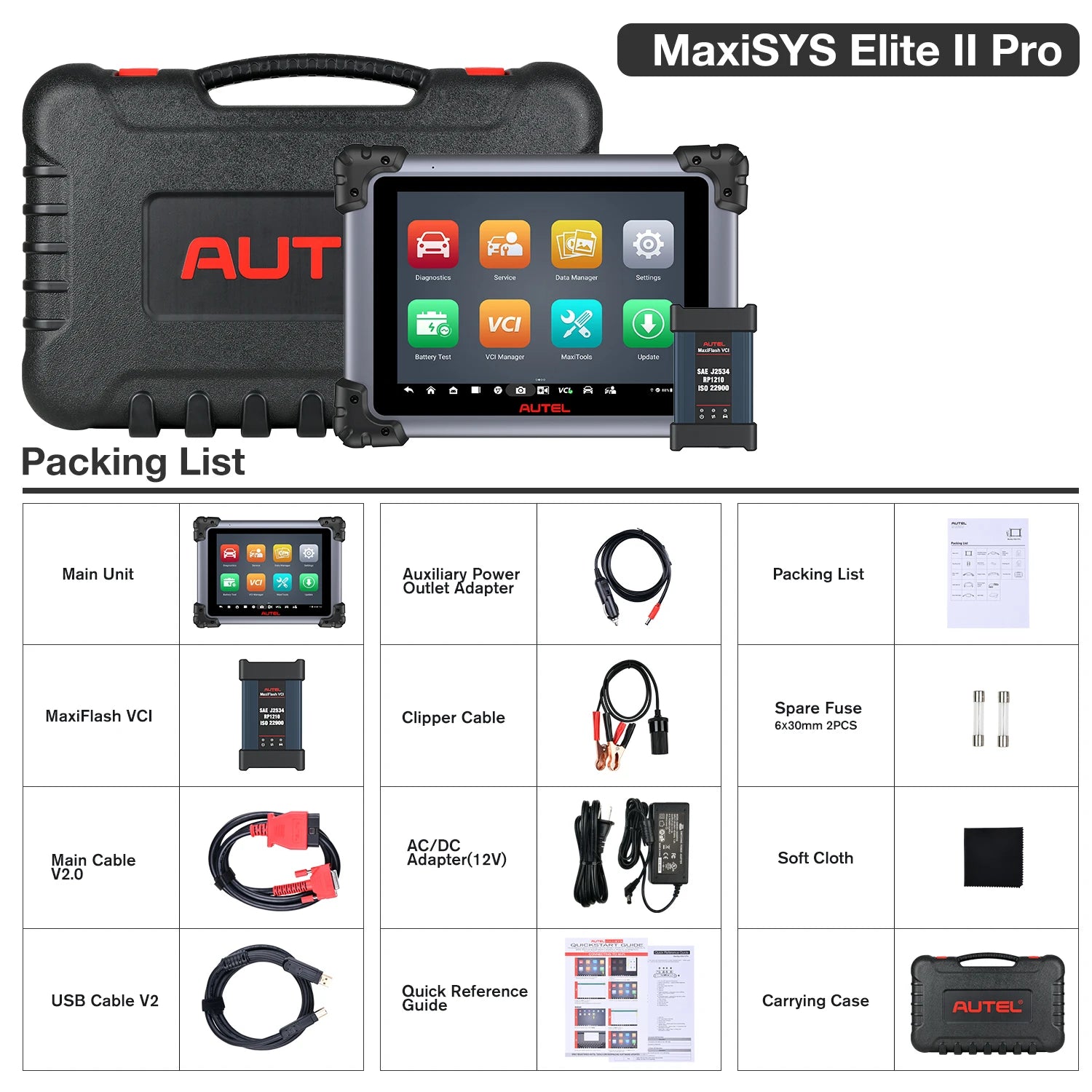 Autel Elite II Pro Automotive Diagnostic Scanner — image 7