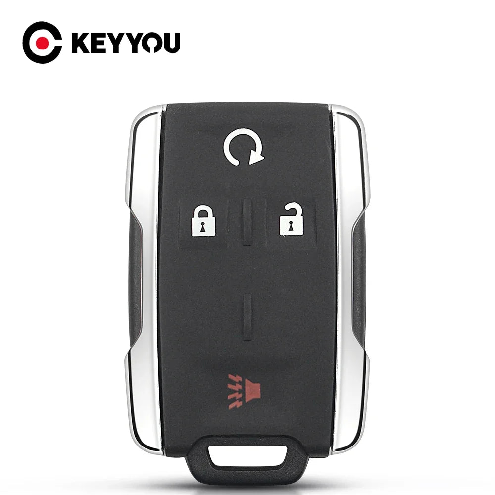 KEYYOU 4 Buttons Smart Remote Key For Chevrolet Silverado Colorado GMC Sierra 2014-2106 2017 2018 Blackbox Automotive Diagnostics