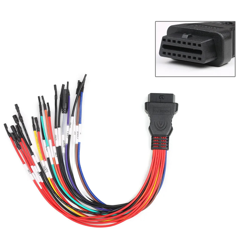 OBDSTAR P003 KIT P003 Adapter with ECU Bench Cables Working With OBDSTAR X300 DP/ X300 DP PLUS/ X300 PRO4/ Key Master DP Blackbox Automotive Diagnostics