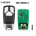 KEYDIY KD ZB26-3 Remote Key — Audi