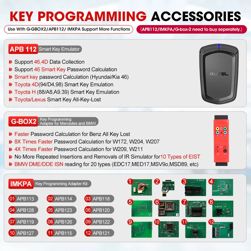 Autel MaxiIM IM508S Key Programmer and Immobilizer Tool