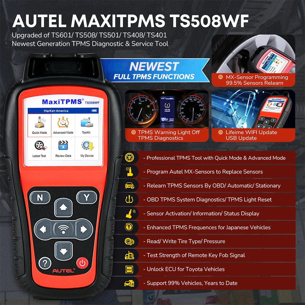 Autel MaxiTPMS TS508WF S