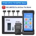 XTOOL TP300 TPMS Sensor Activation Programmer Tire Pressure Monitor 5 Systems Diagnostic Upgraded of TP150 Lifetime Free Update Blackbox Automotive Diagnostics
