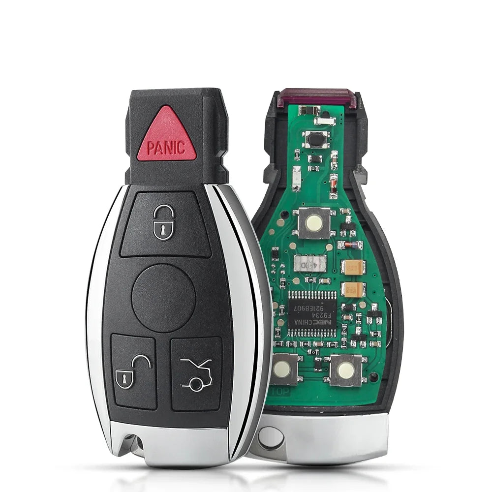 KEYYOU Smart Remote car Key fob For Mercedes Benz A B S E Class Support BGA & NEC Chip 315/433.92MHz 2/3 Buttons Blackbox Automotive Diagnostics