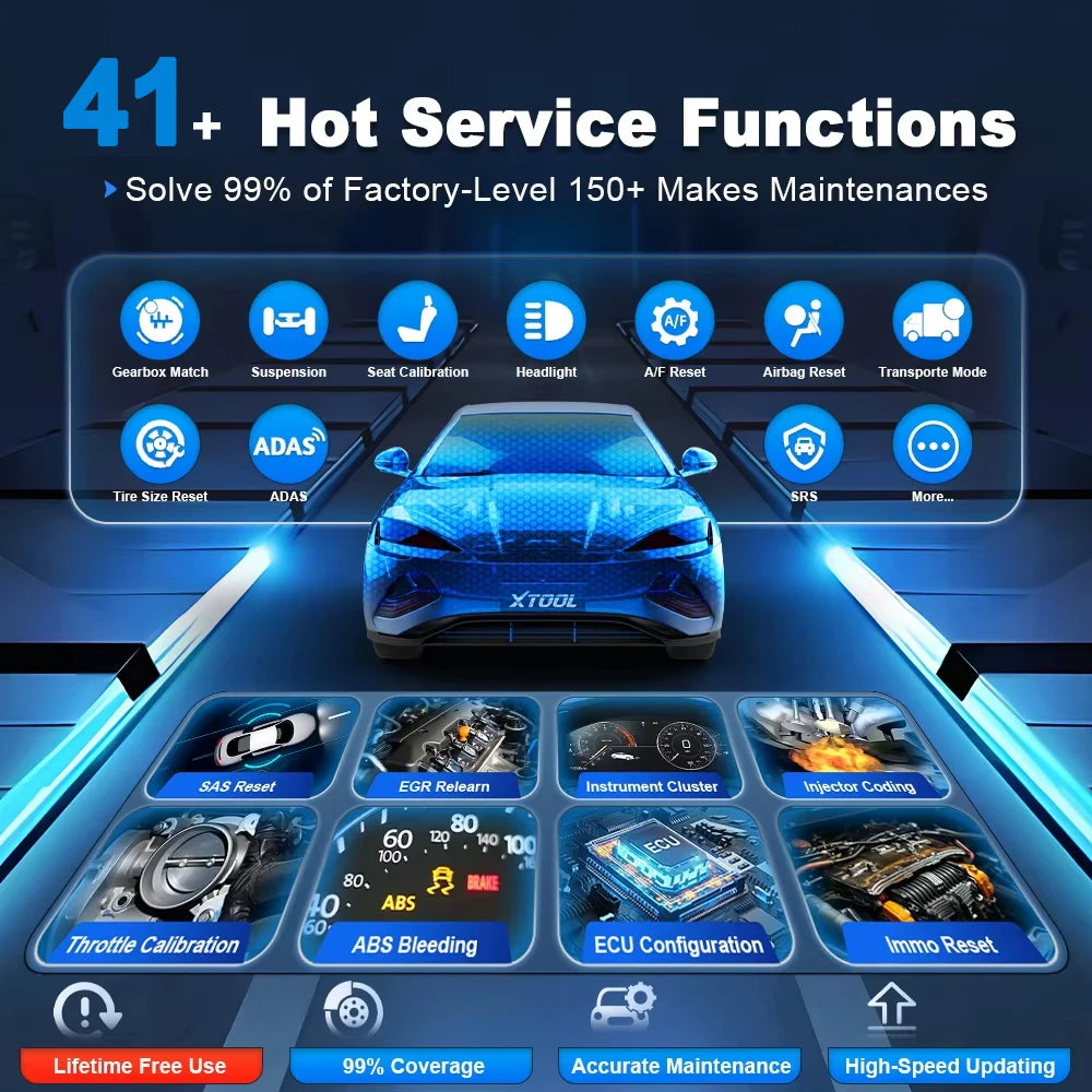 Xtool IP900 BT Automotive Diagnostic Scanner — image 7