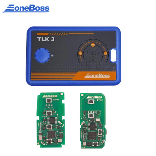 2026 New EONEBOSS TLK3 Supports Data Reading Automatic Frequency/ Vehicle Brand/ Chip Type Detection Can Choose ET-01 ET-02 Key Blackbox Automotive Diagnostics