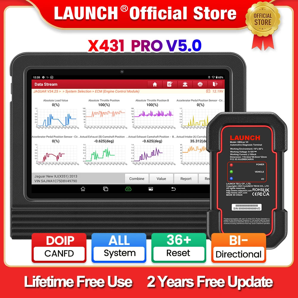 Launch X431 Bidirectional Diagnostic Scanner