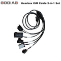 GODIAG Gearbox ISM Cable 5-in-1 Set for Mercedes Benz VGS-FDCT 724/ VGS2-722.8/ VGS-7G-TRONIC-722.9/ VGS-9GT-725/ ISM Blackbox Automotive Diagnostics