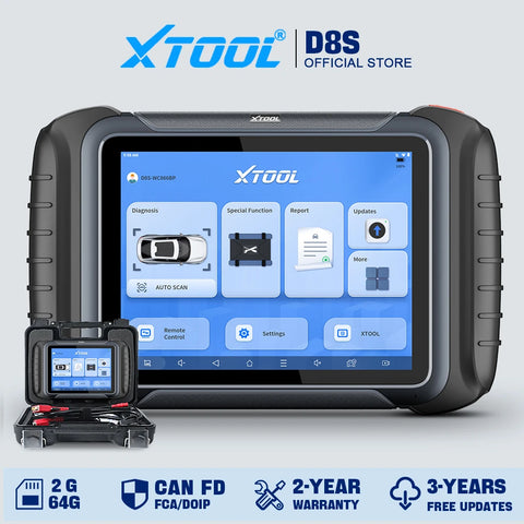 Xtool D8S Bidirectional Diagnostic Scanner — CAN FD