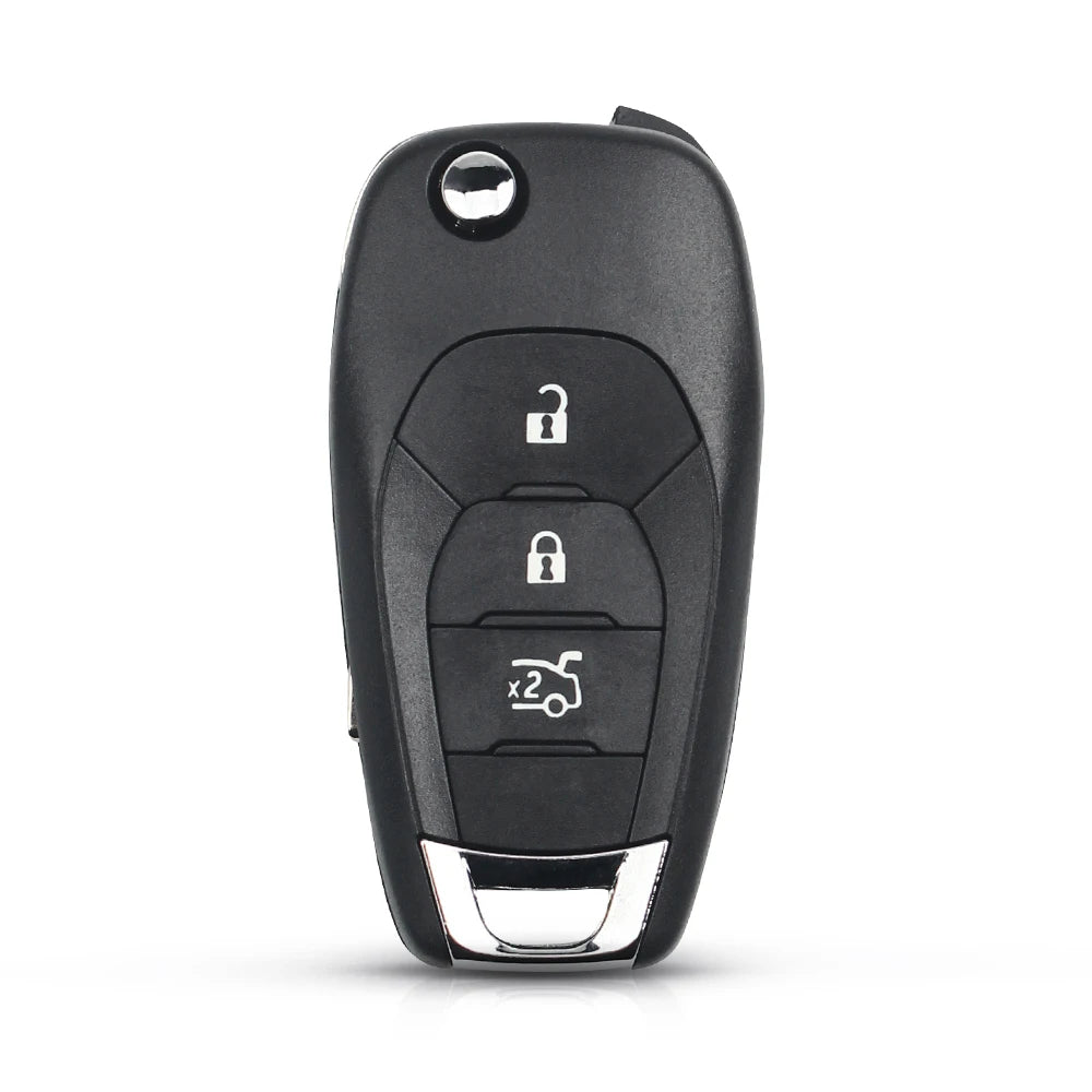 KEYYOU 2/3/4BNT Remote Flip Car Key Shell Case For Chevrolet Cruze Trax LS Badge Spark Sonic Aveo Tracker Onix RS Trailblazer Blackbox Automotive Diagnostics