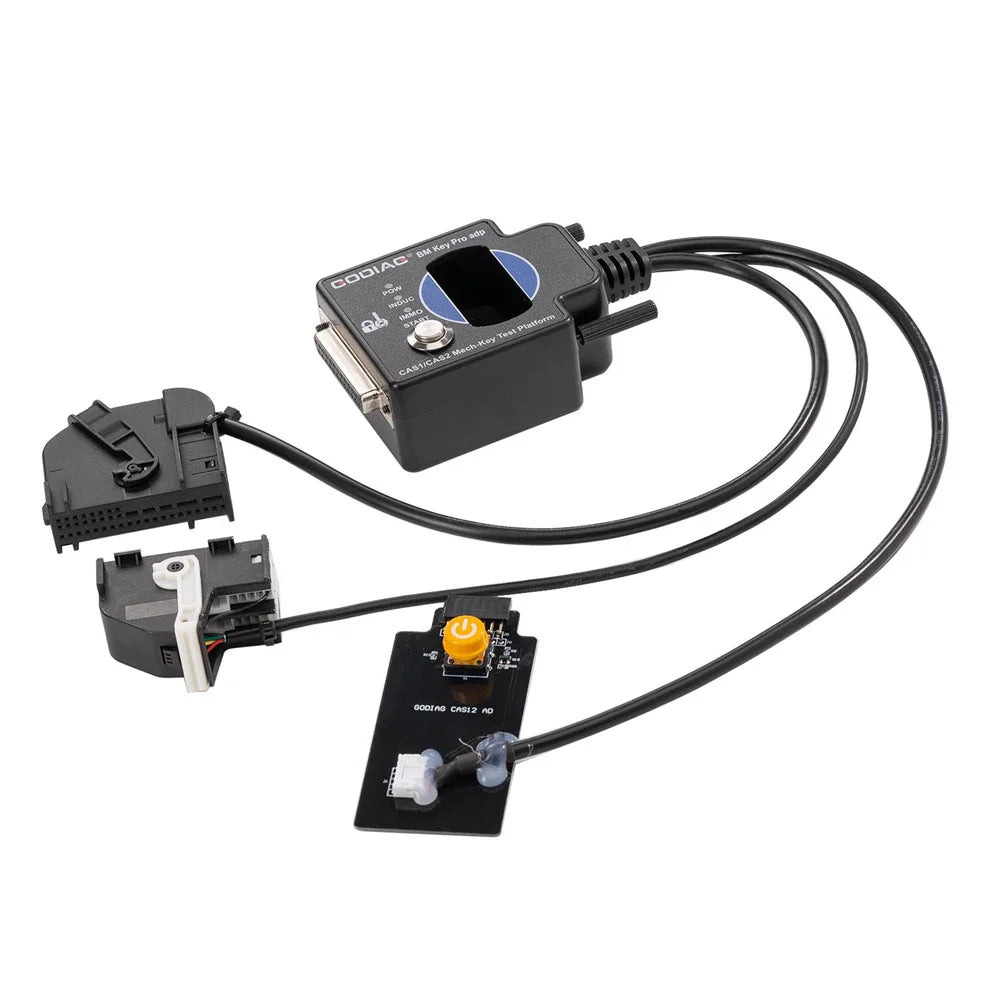 GODIAG for BMW CAS1 CAS2 Mech-Key Test Platform Detect CAS & Key Synchronization Solder-free Matching CAS Data Read Write Progra Blackbox Automotive Diagnostics