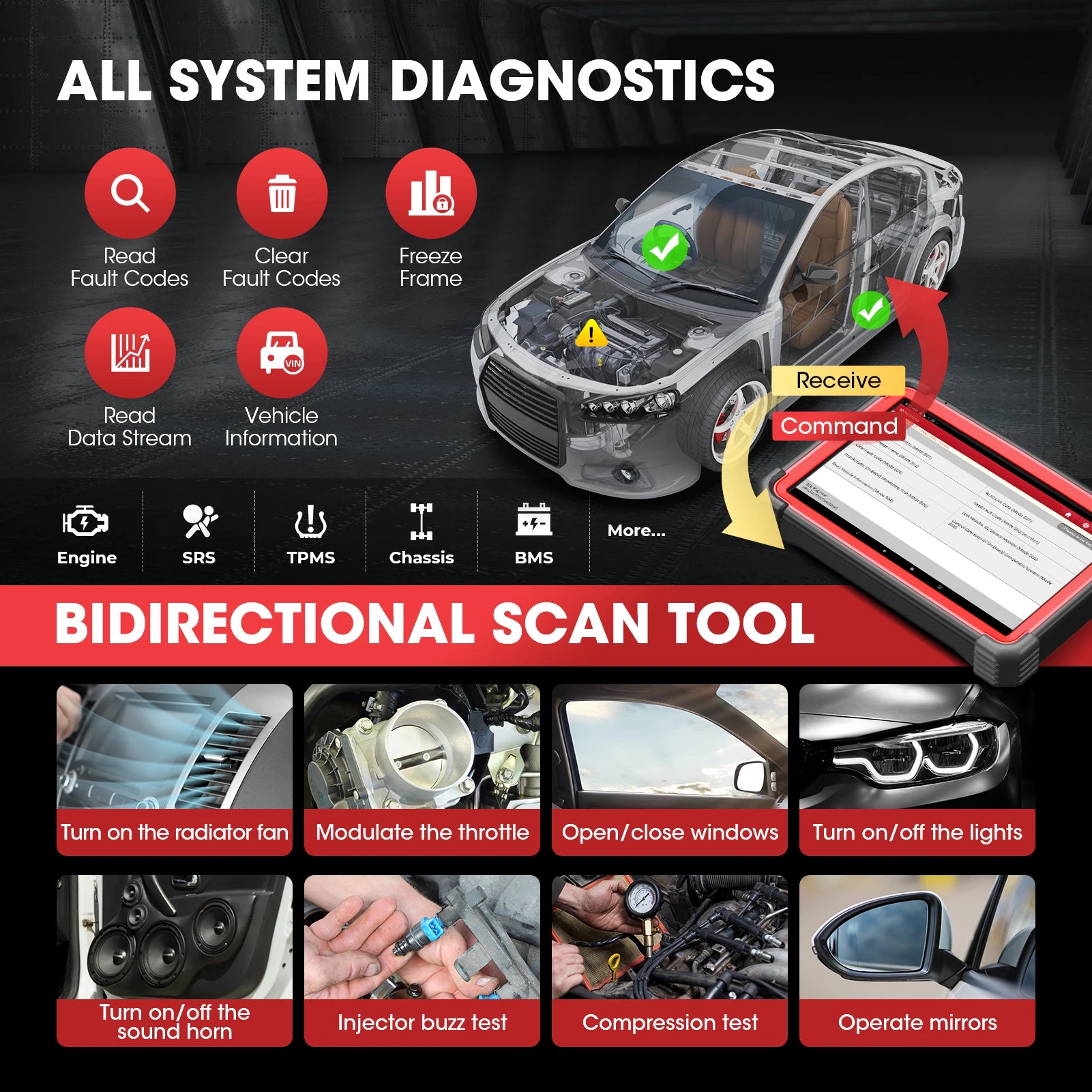 Launch X431 Key Programmer and Immobilizer Tool