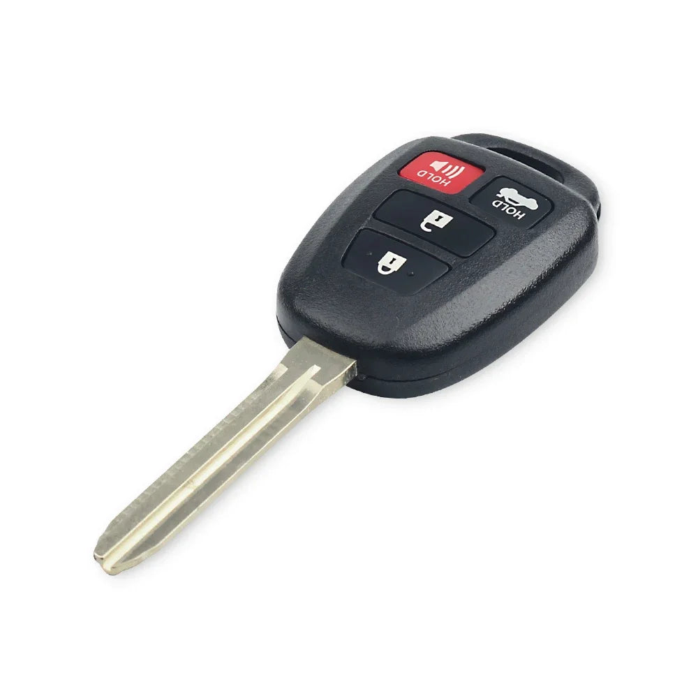 KEYYOU 2/4 Buttons Remote Car Key Shell Case Fob For Toyota CAMRY Corolla Reiz New Vios RAV4 Crown Key Blackbox Automotive Diagnostics