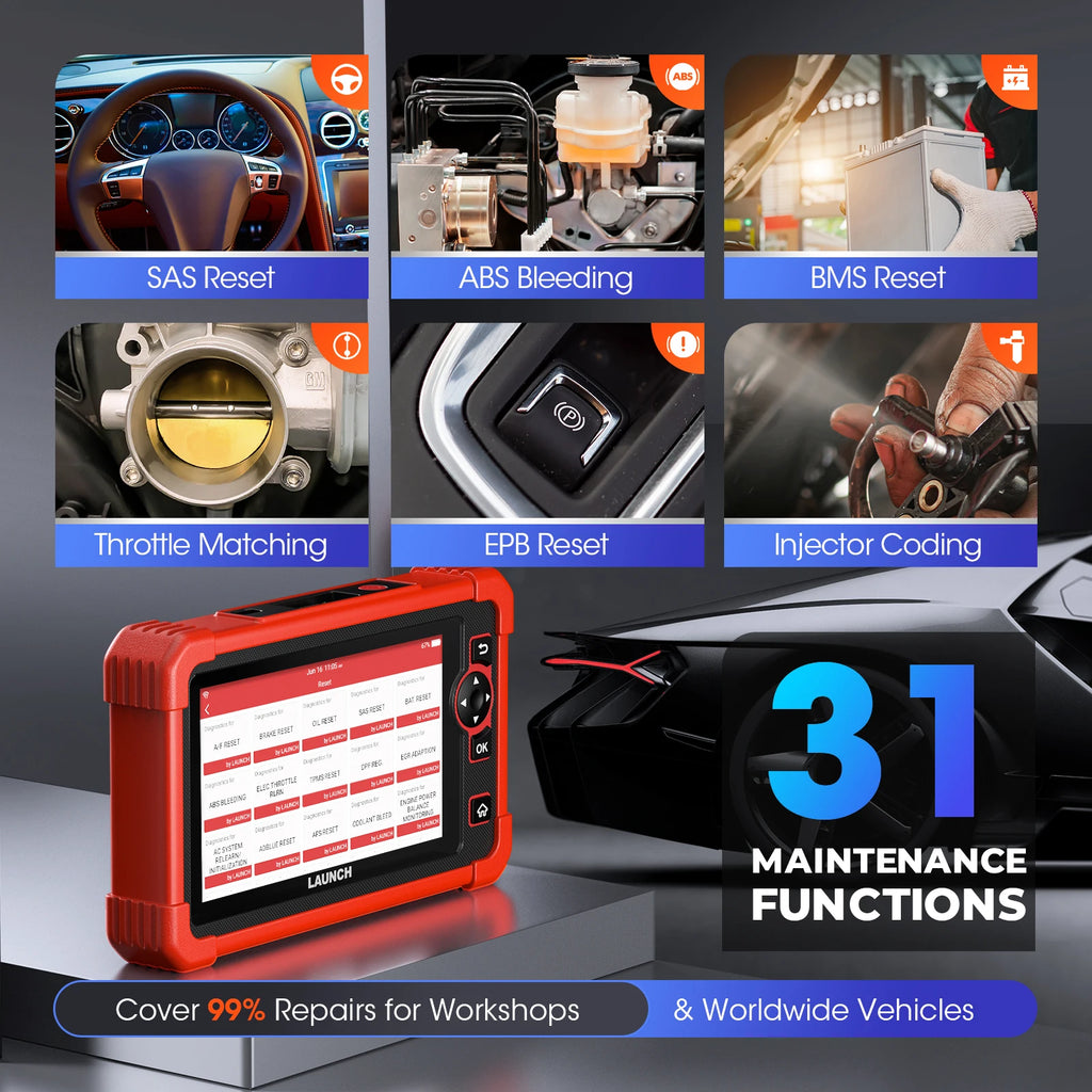 Launch X431 Bidirectional Diagnostic Scanner
