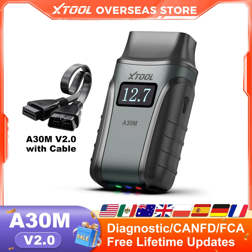 Xtool A30M V2.0 Automotive Diagnostic Scanner