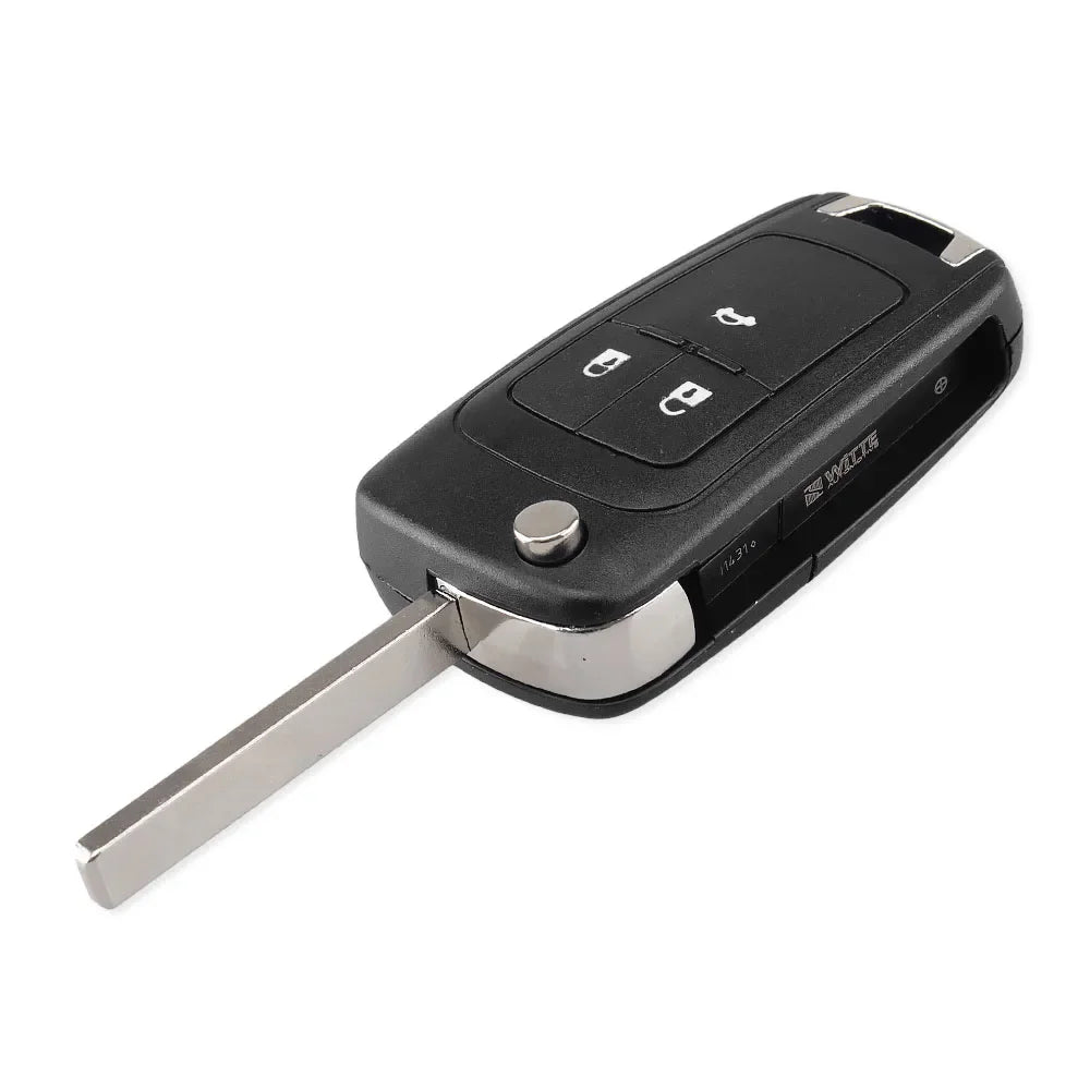 KEYYOU Flip Folding Remote Car Key Shell For Vauxhall Opel Astra J Corsa E Insignia Zafira C 2/3/4/5 Buttons Blackbox Automotive Diagnostics