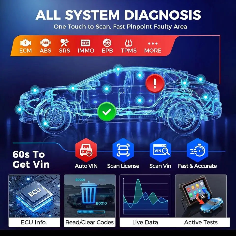 Autel MaxiCheck MK900 Bidirectional Diagnostic Scanner
