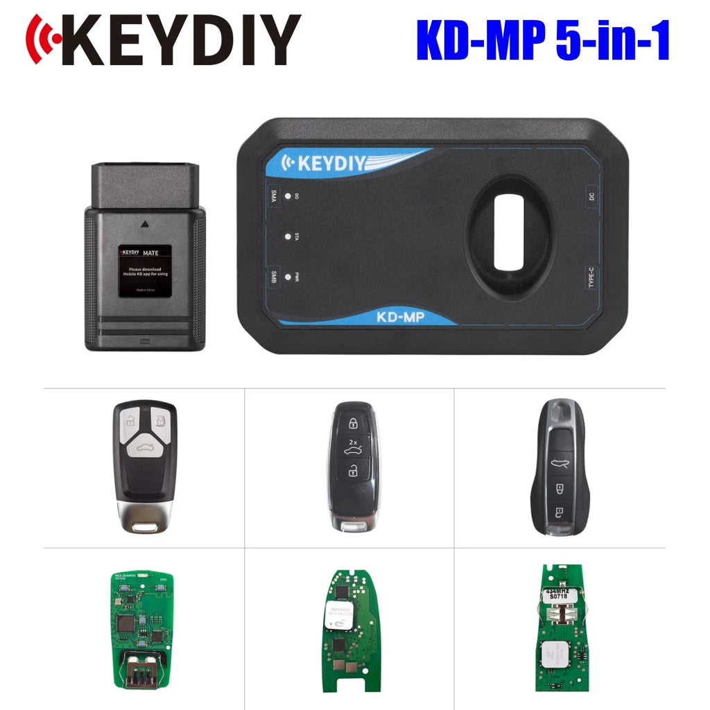 KEYDIY KD-MP 5-in-1 Complete Device Set Promotion Package Blackbox Automotive Diagnostics