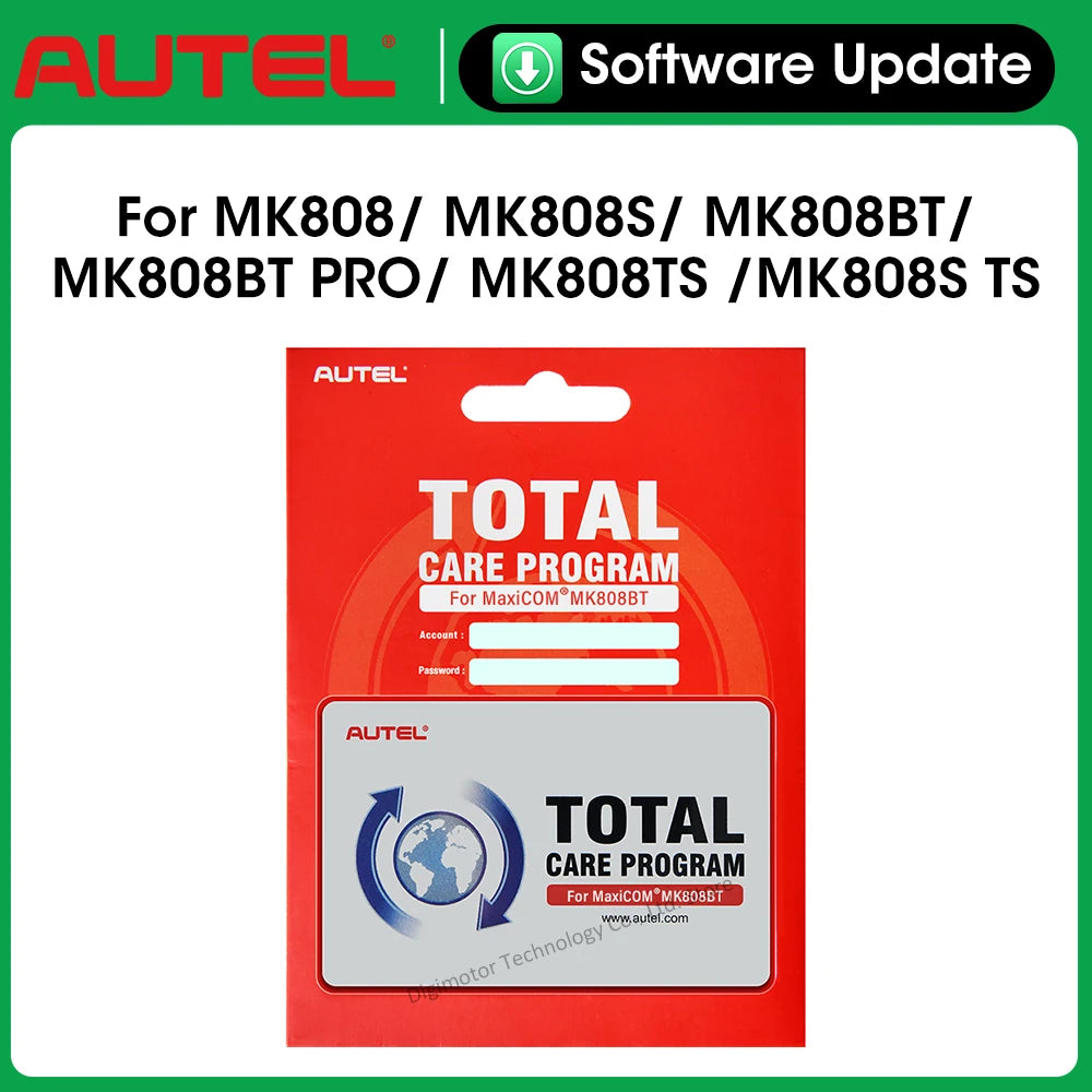 Autel MX808S MK808 MK808S Software Update