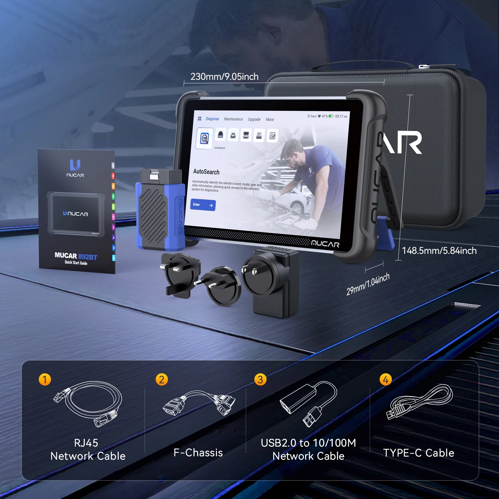 Blackbox Automotive Diagnostics Bidirectional Diagnostic Scanner