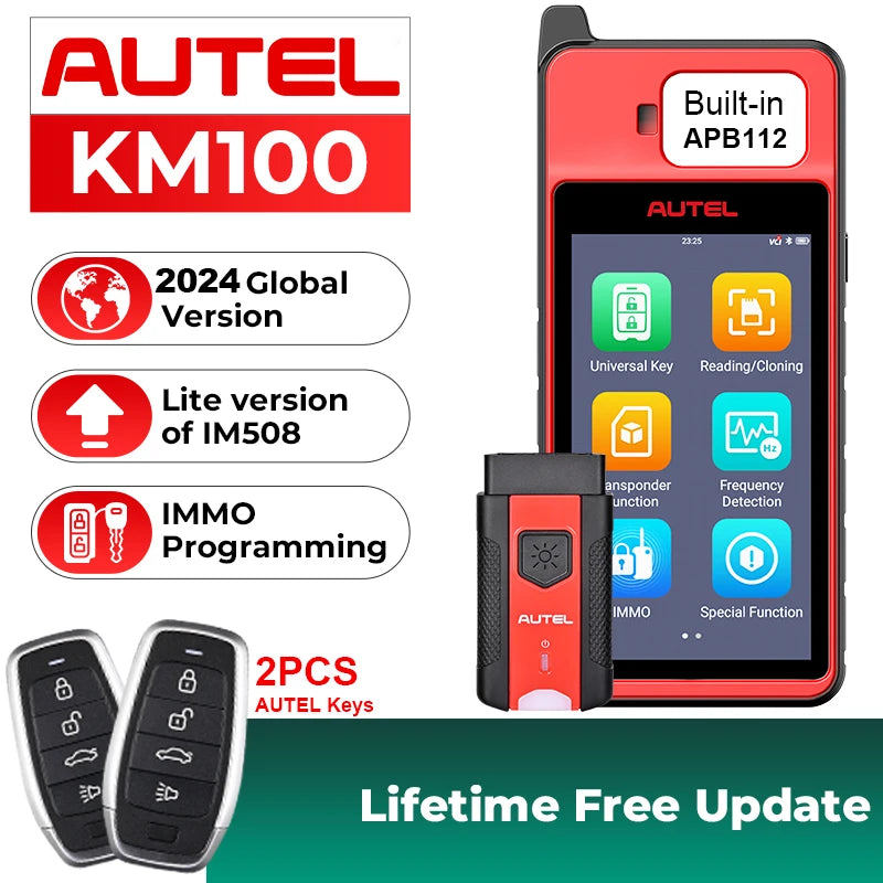 Autel MaxiIM KM100 Key Programmer and Immobilizer Tool