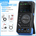 FNIRSI DST-210 and DST-201 3IN1 Digital Multimeter Oscilloscope Signal Source 19999 Counts 10MHz/1MHz Portable Electrician Tool Blackbox Automotive Diagnostics