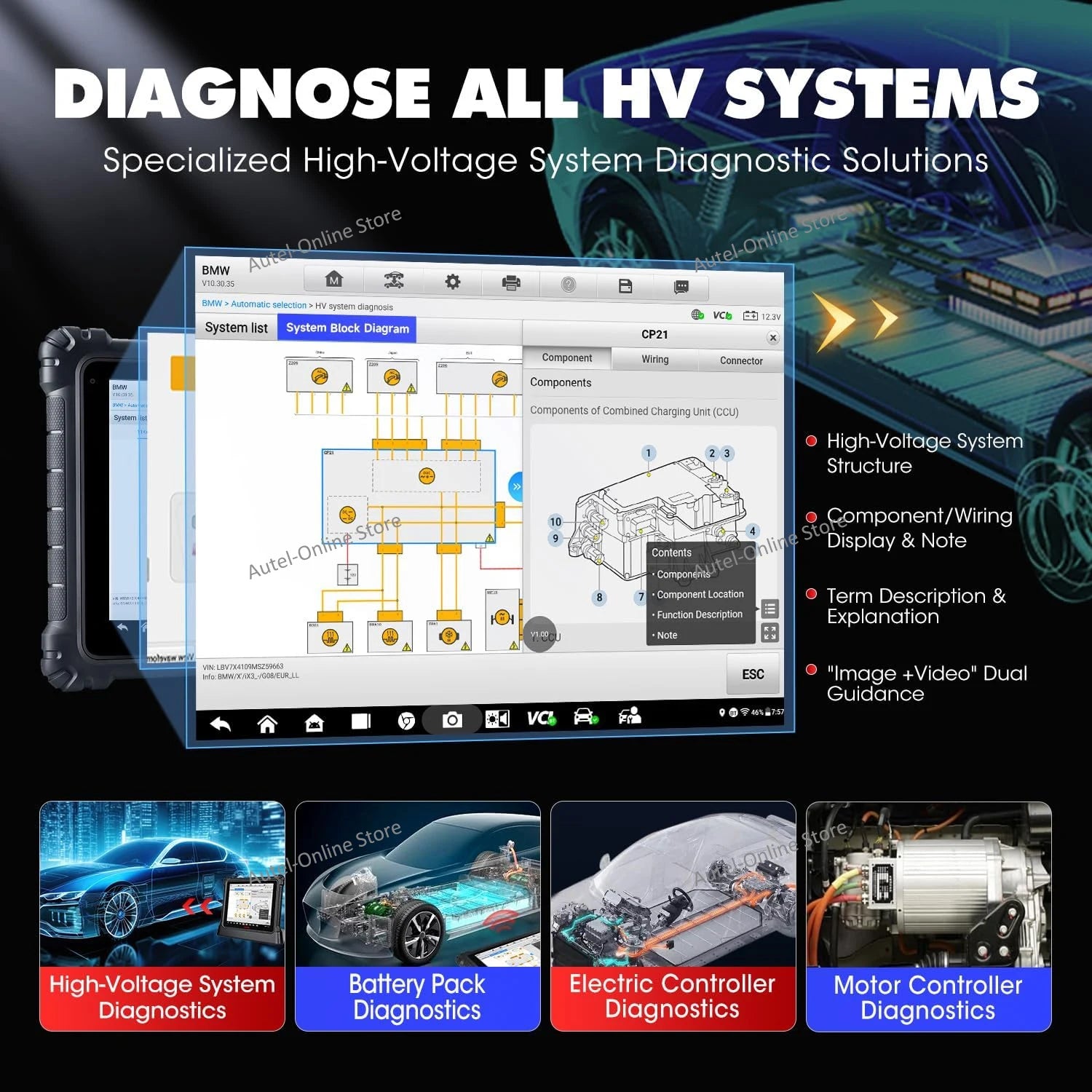 Autel MaxiSYS Ultra Bidirectional Diagnostic Scanner