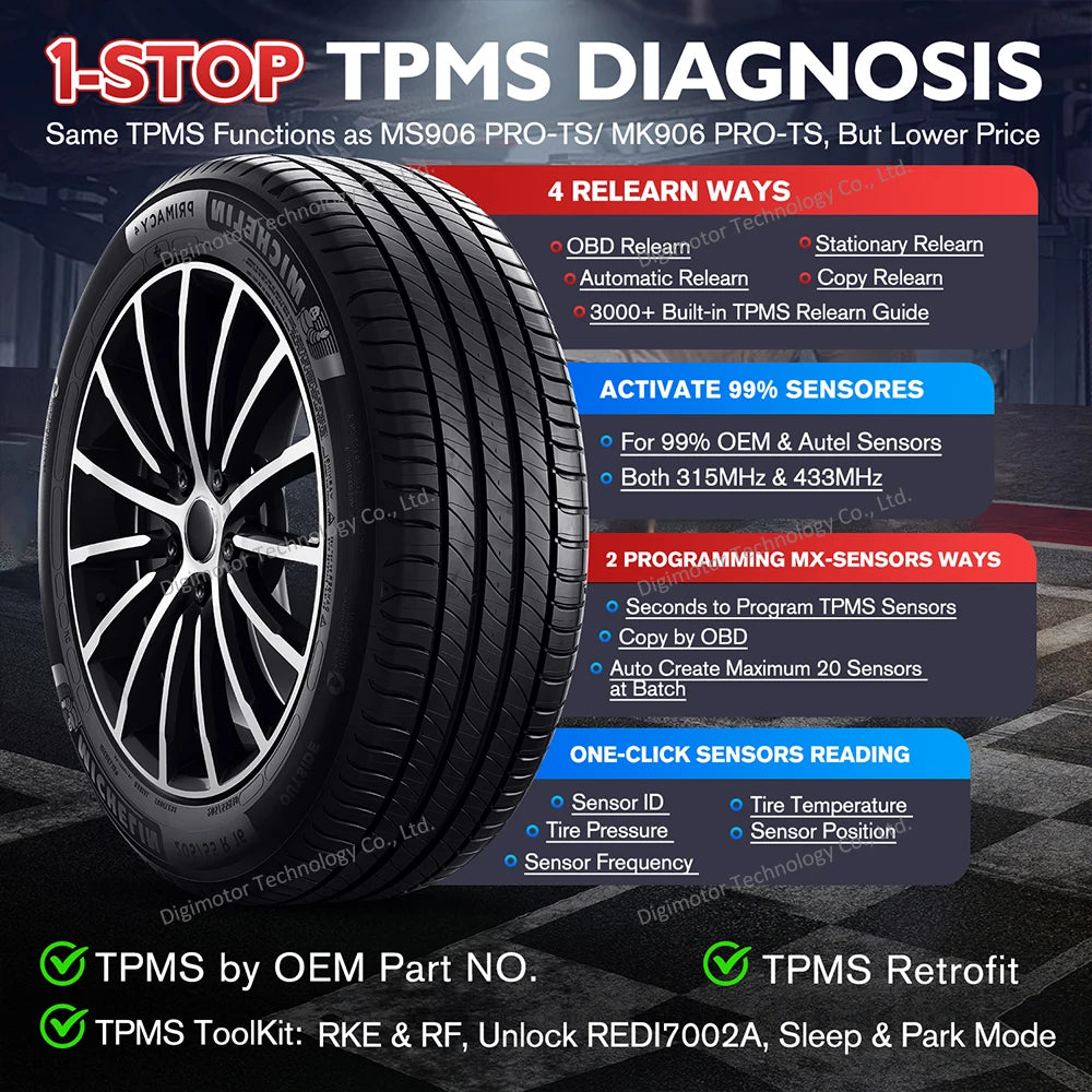 Autel MK900-TS TPMS Service Tool — image 4