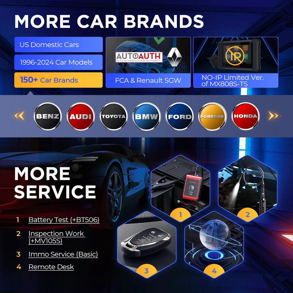 Autel MK808S-TS TPMS Relearn Tool