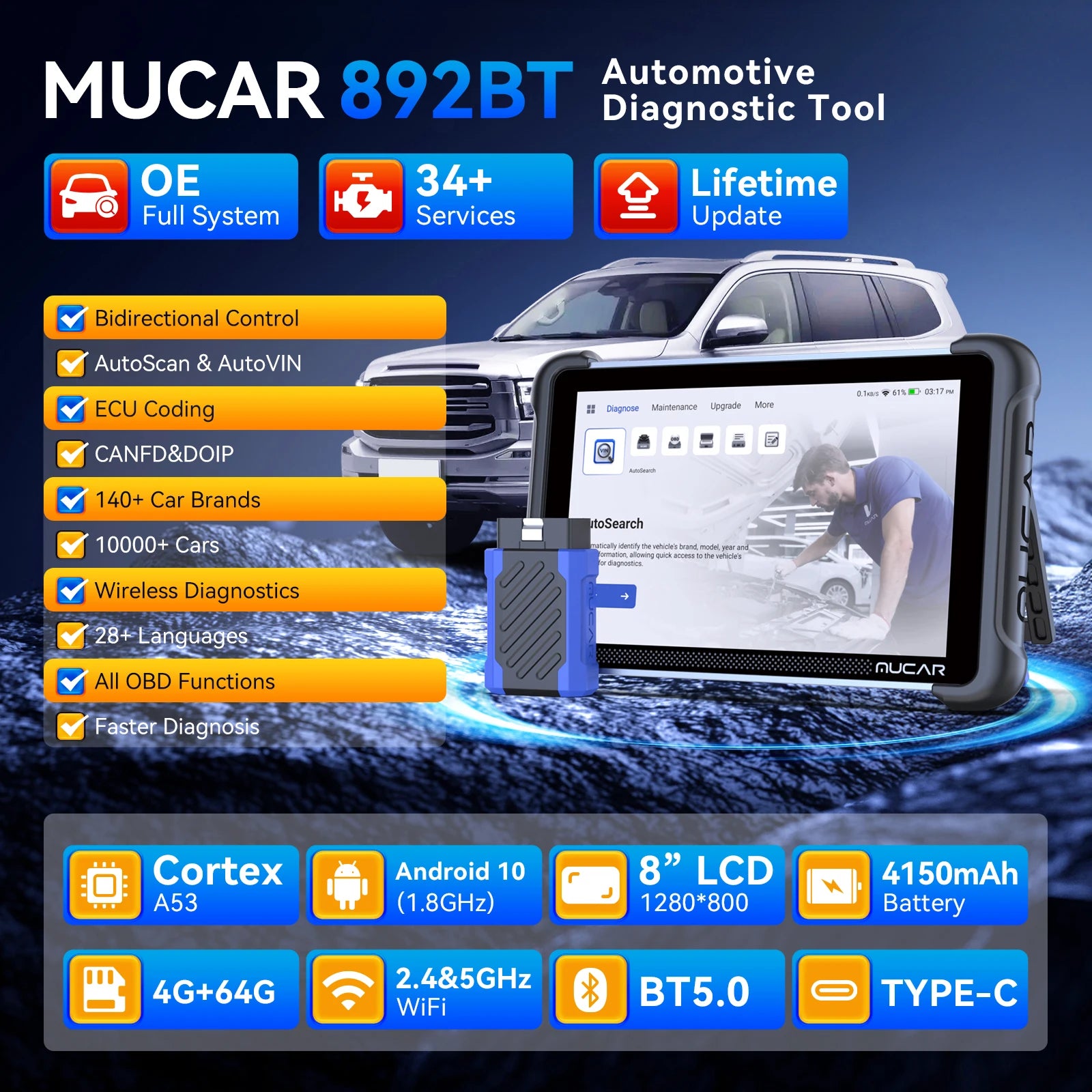 Blackbox Automotive Diagnostics Bidirectional Diagnostic Scanner