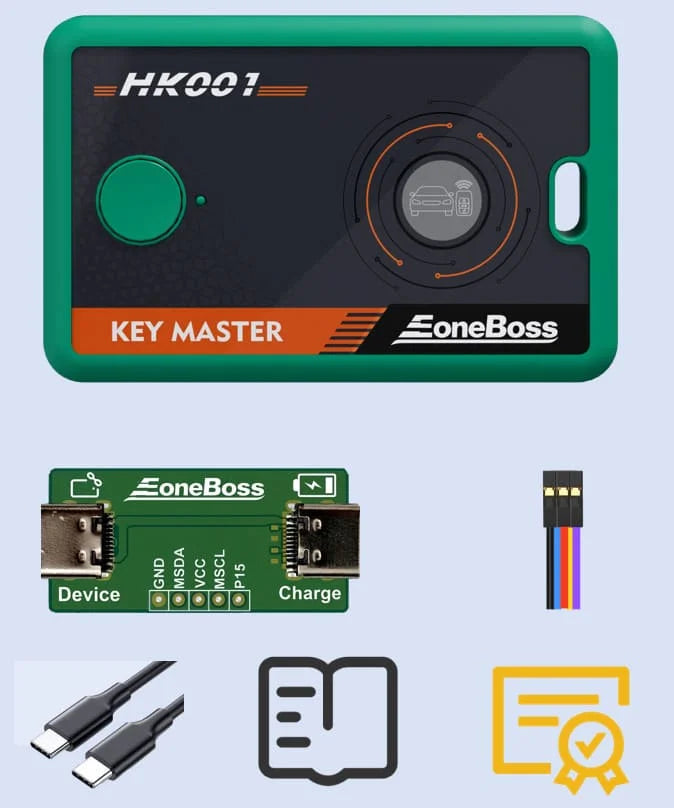 EoneBoss HK001 Key Master for Hyundai & for Kia Smart Key Initialization and Cloning Can Choose the Keys and Adapters Blackbox Automotive Diagnostics
