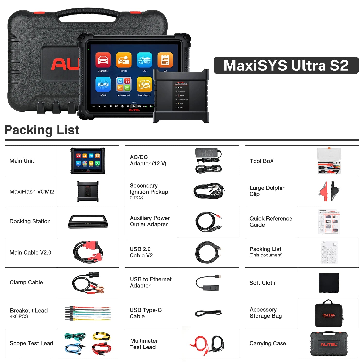 Autel MaxiSYS Ultra S Bidirectional Diagnostic Scanner