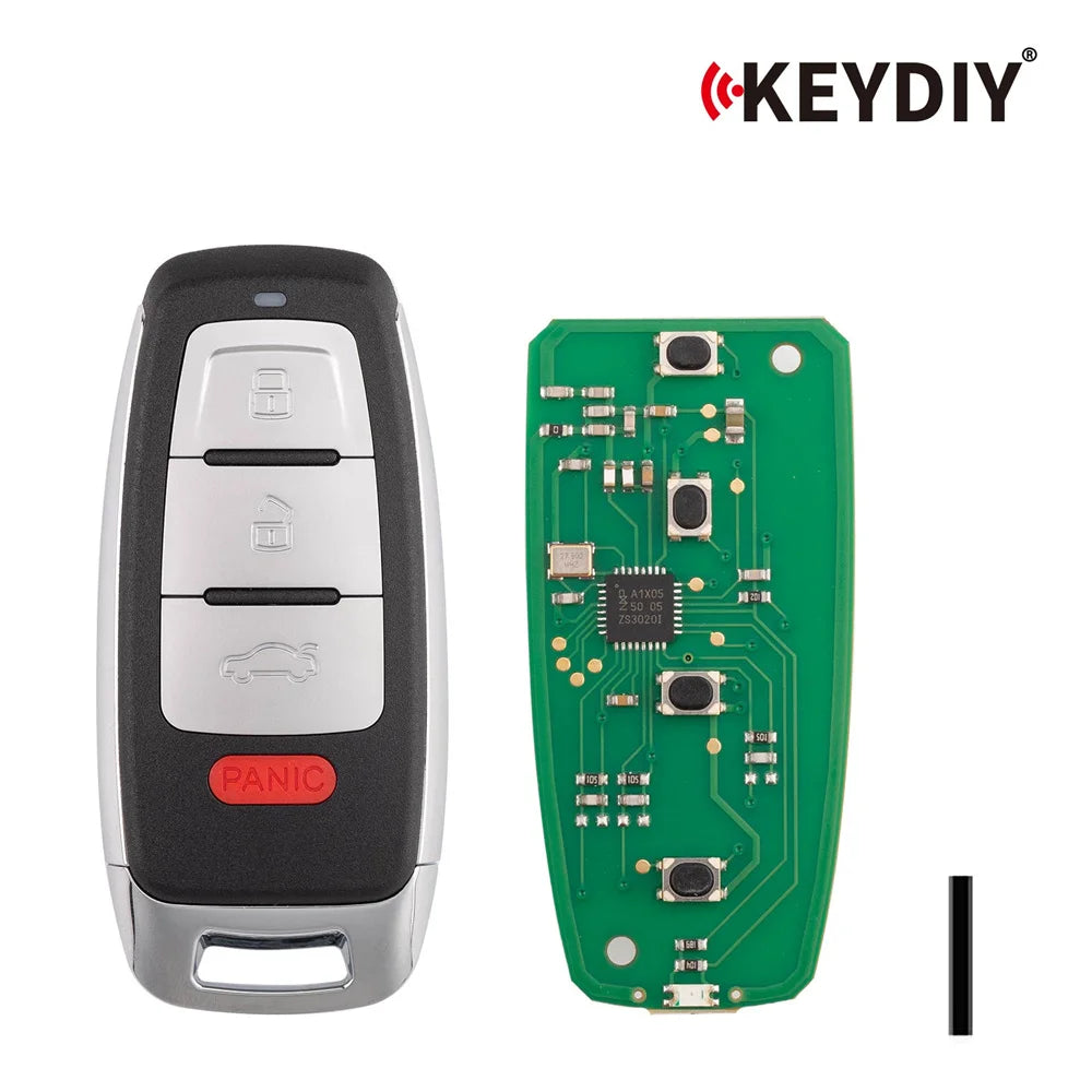 KEYDIY KD ZB08-4 Remote Key — Audi